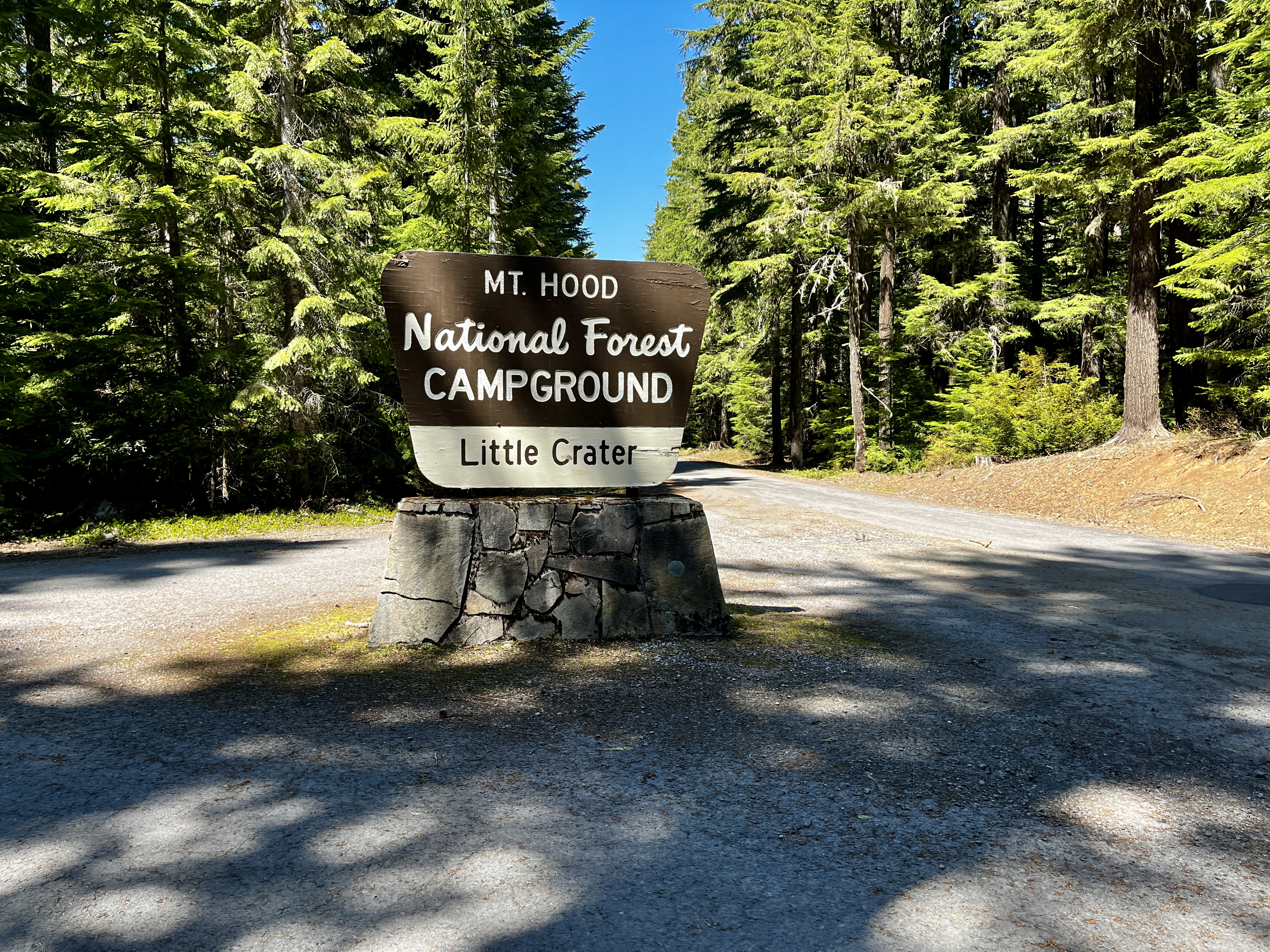 Crater Lake Sign