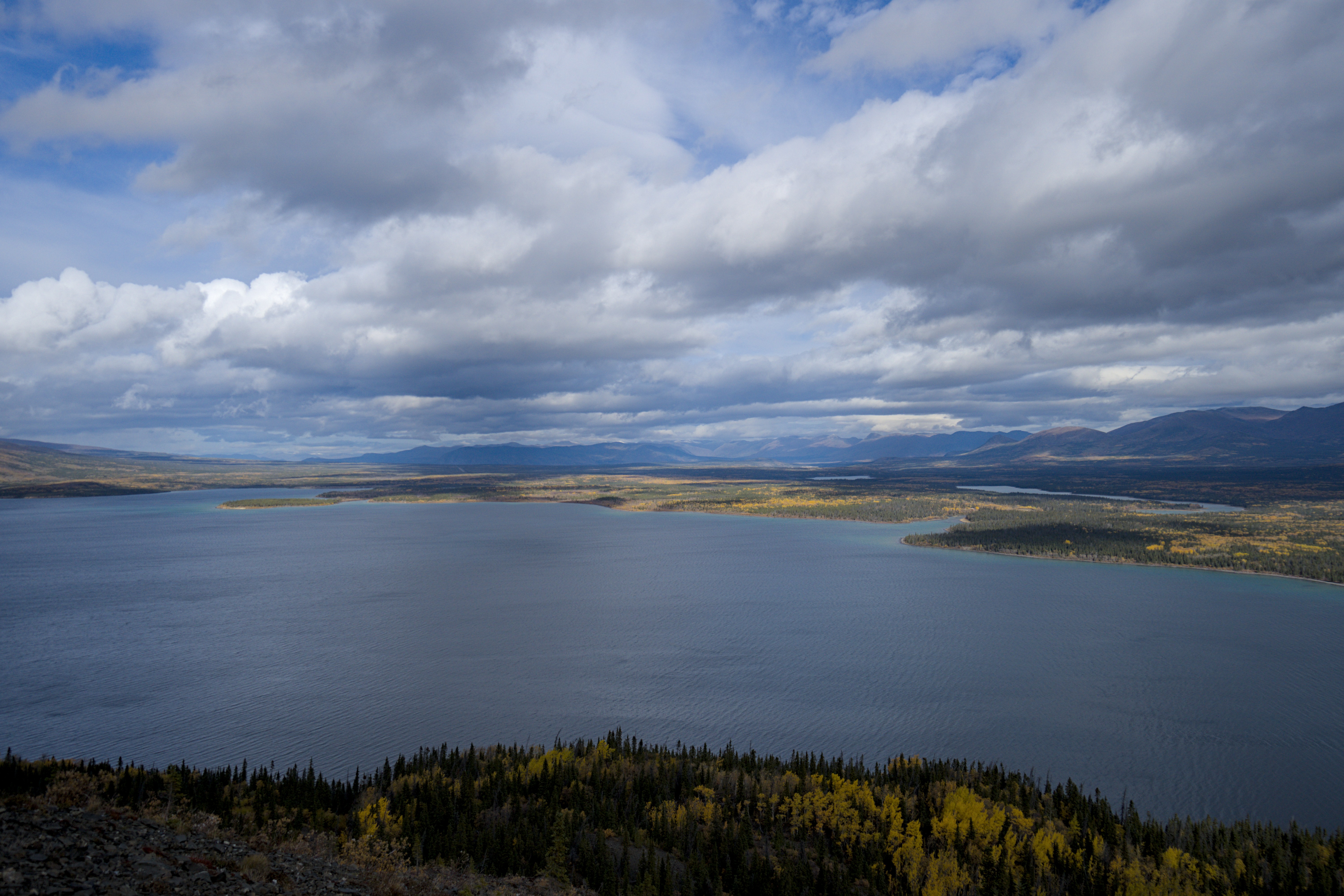 Kings Throne - Looking back on Kathleen Lake