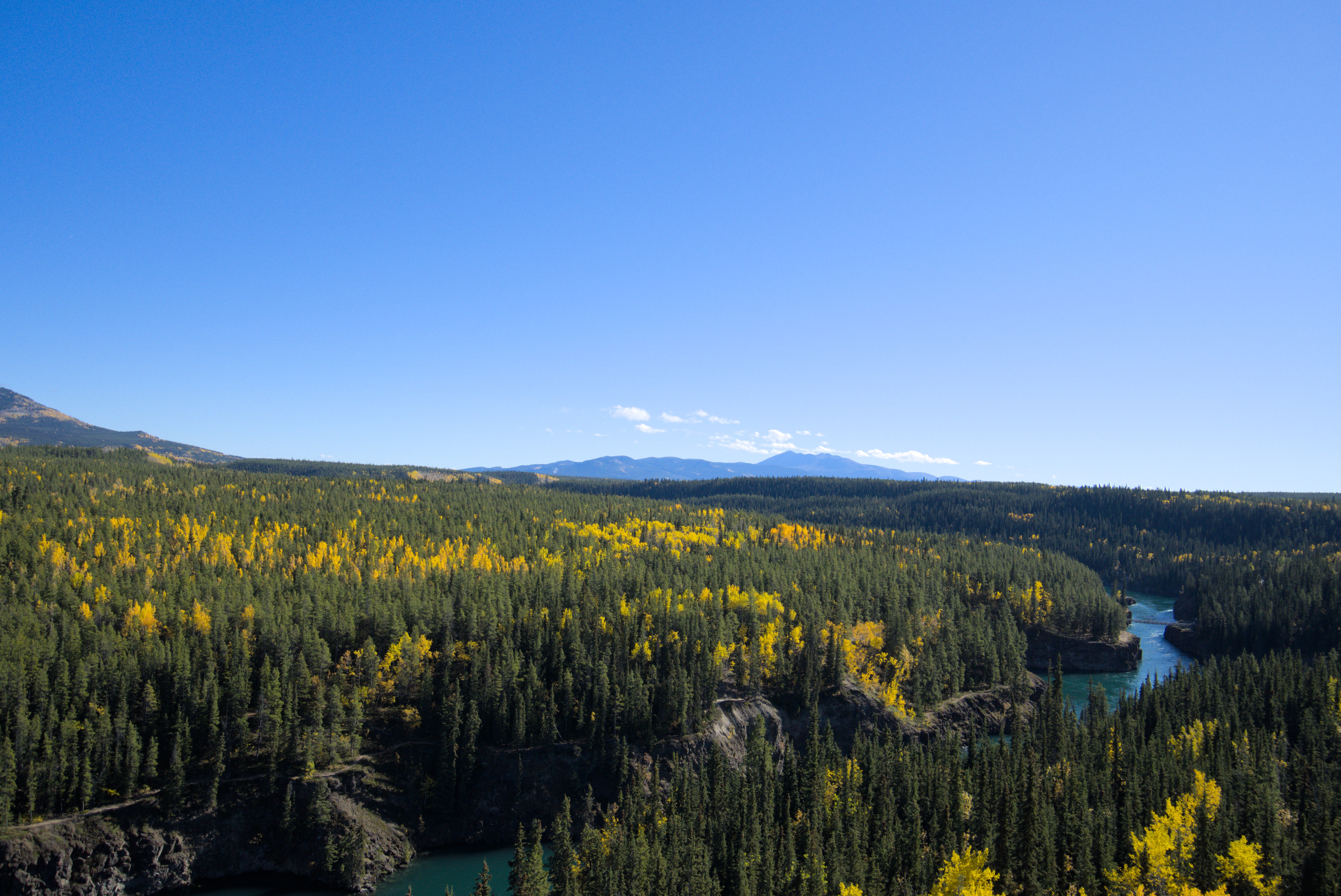 Miles Canyon from above